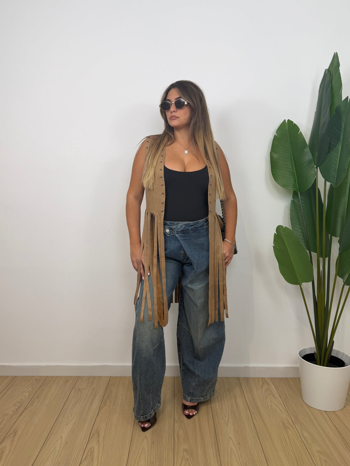 Gilet frange