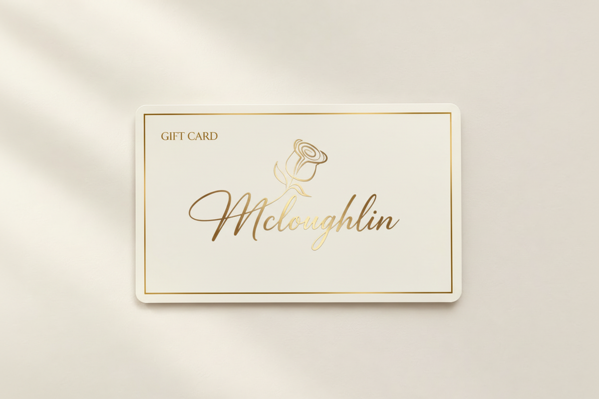Gift Card Mcloughlin - Logo Rosa Dorata